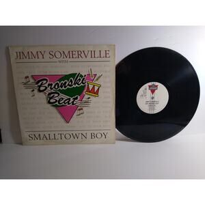 Jimmy Somerville Bronski Beat Smalltown Boy Vinyl 12" EP Record Synth-Pop 1991